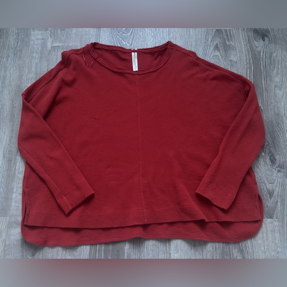 Anthropologie Nori Waffle Pullover Size XS